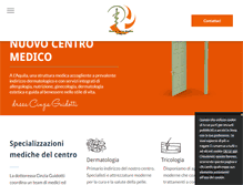 Tablet Screenshot of nuovocentromedico.com
